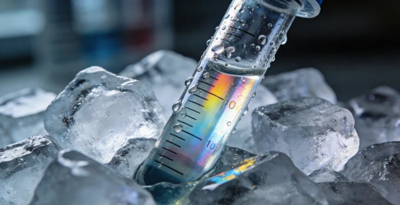 医生在办公室内与患儿家长亲切交