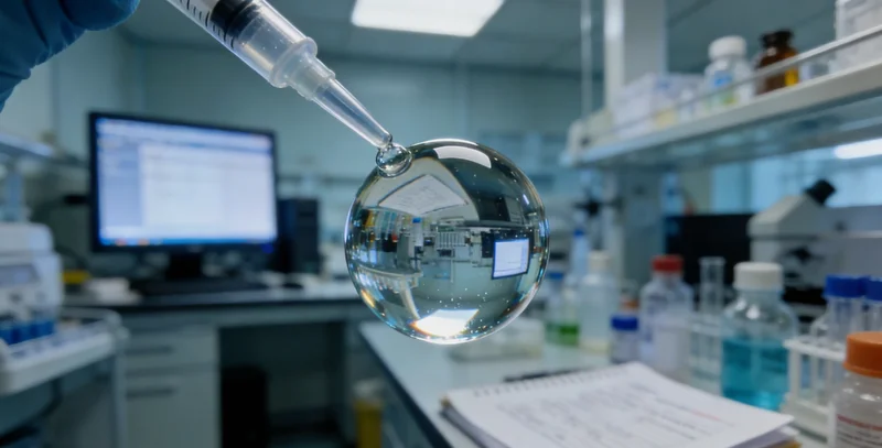 医生进行支气管镜肺泡灌洗操作