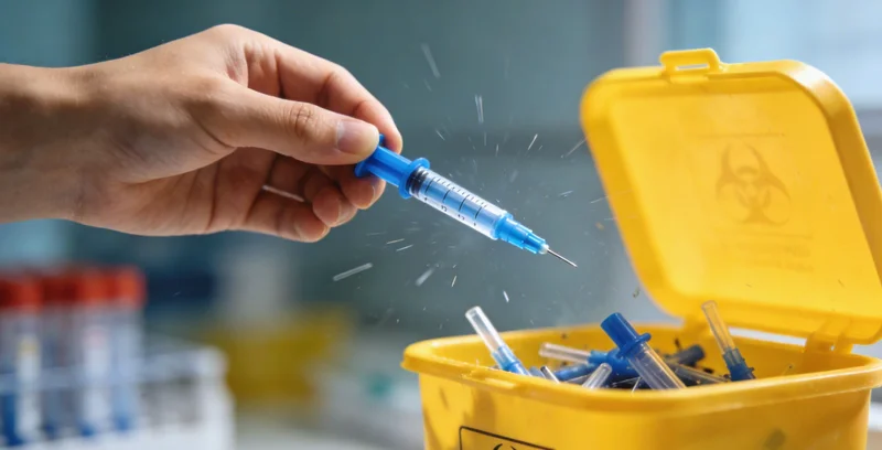 新余某医院儿科候诊区,家长带着