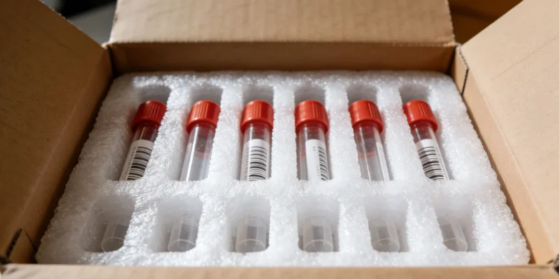 一把锁锁住个人资料文件，象征隐