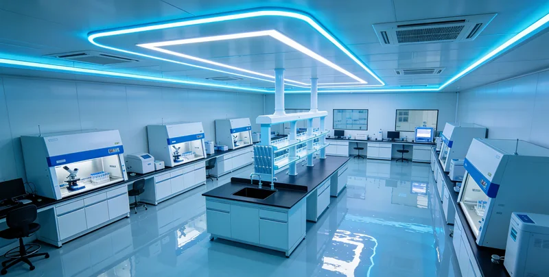 专业人员在进行呼吸道病原基因检