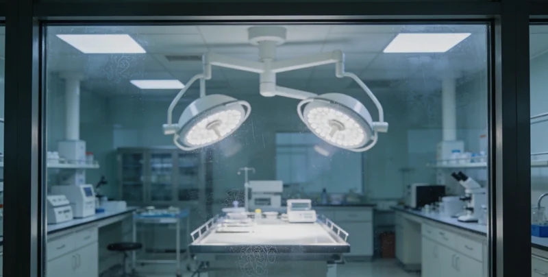 医生在电脑前查看基因检测报告，