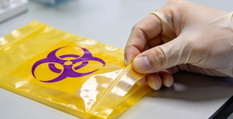 一对年轻夫妇在张家界自然风光中