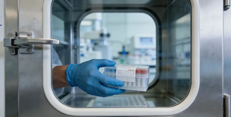 医生正在为一位儿童患者进行听诊