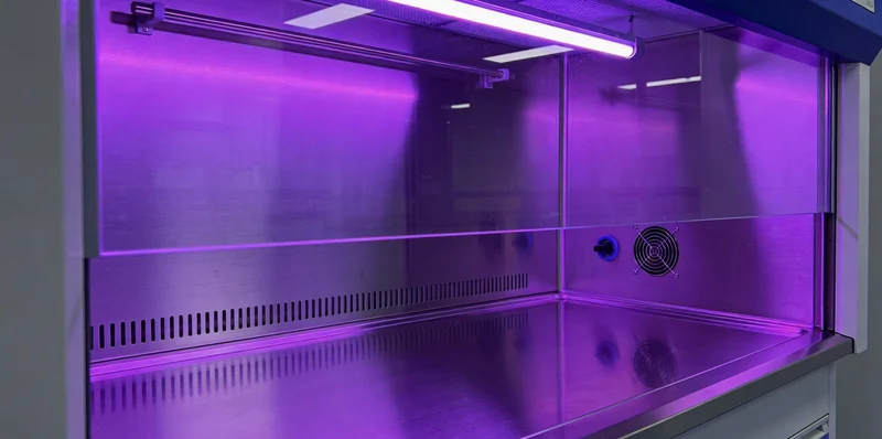 一位家属在医院走廊焦急等待检验