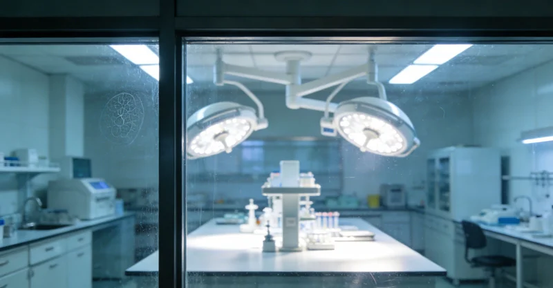 专业人士在办公室内为客户解读基因检测报告