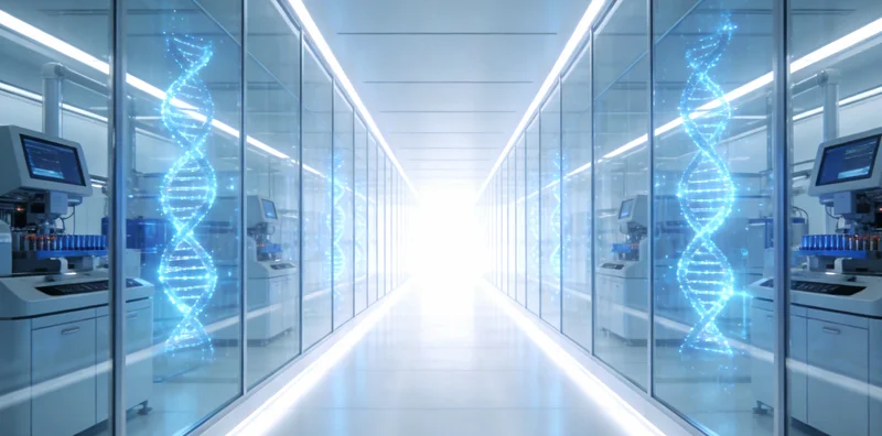 专业基因检测设备和工作环境