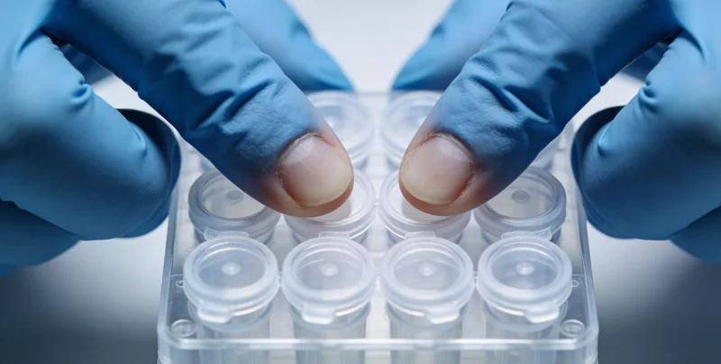 女性在医疗机构咨询基因检测项目