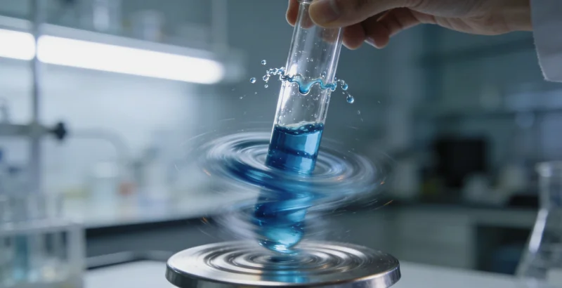 实验室内技术人员正在进行PCR