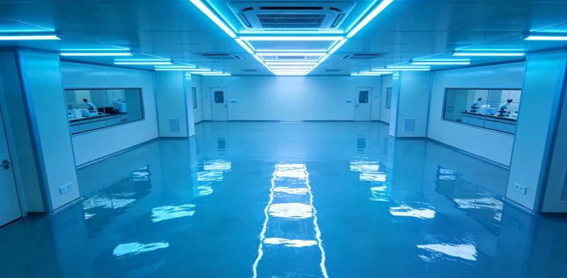 实验室技术人员操作精密仪器进行