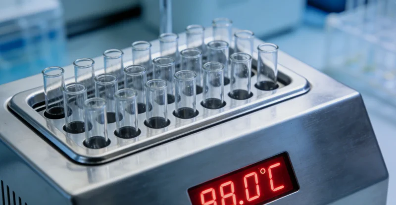 医生在病房内与一位康复中的患者