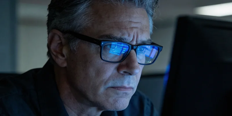 一位母亲担忧地看着生病的孩子,