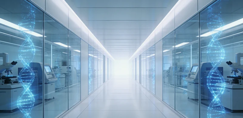 医生手持检测报告，正在向患者家