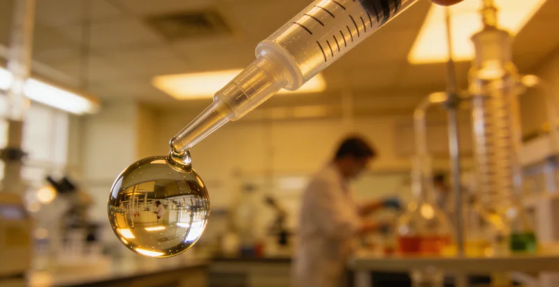 医生正在查看肺部CT影像，表情