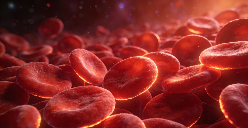 医生在诊室中，手持基因检测报告