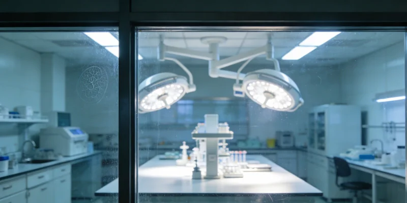 现代化基因检测实验室内部,技术