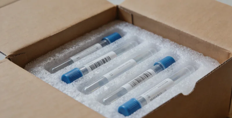 摆放整齐的药盒与日历,象征结核