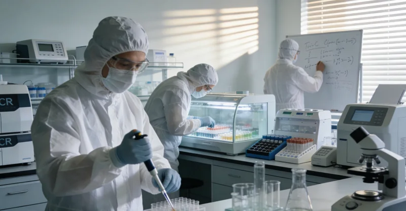 医生为患者解读基因检测报告