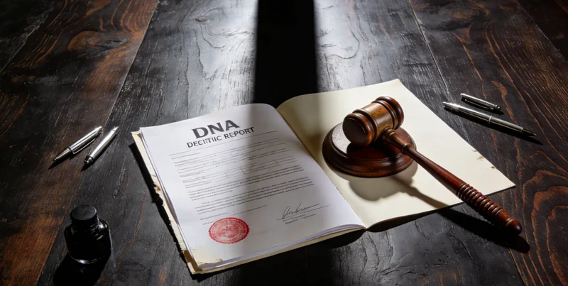 电脑屏幕上显示着复杂的基因测序