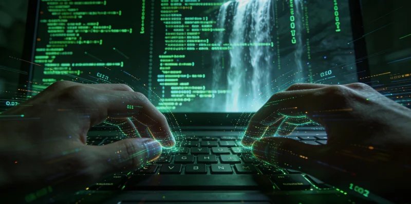 高科技基因测序实验室内部，技术