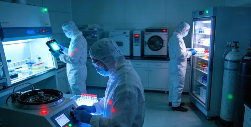 专业的基因检测设备和报告样本