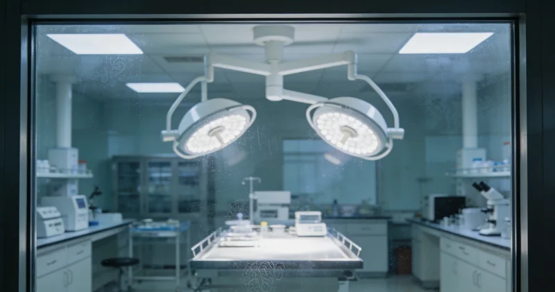 专业人士在电脑前分析基因检测数据报告