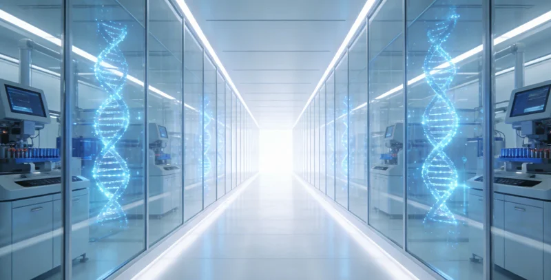 专业人员正在进行样本采集