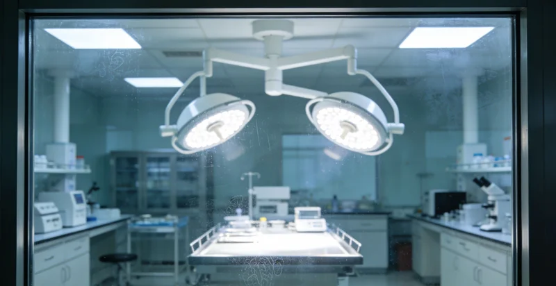 实验室内技术人员正在进行核酸提