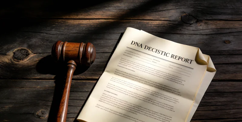 医生正在向患者详细解读基因检测