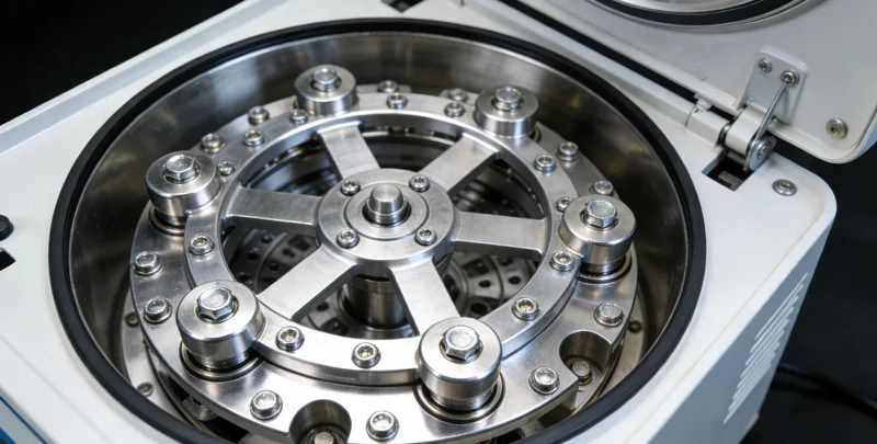 现代化基因测序实验室内部工作场