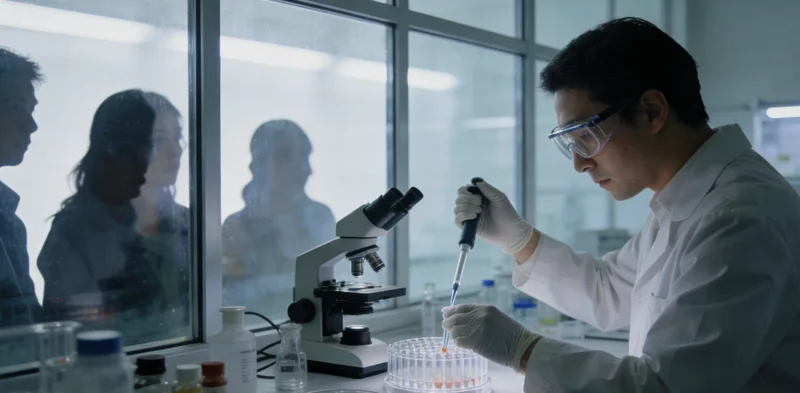 基因检测实验室内部工作环境