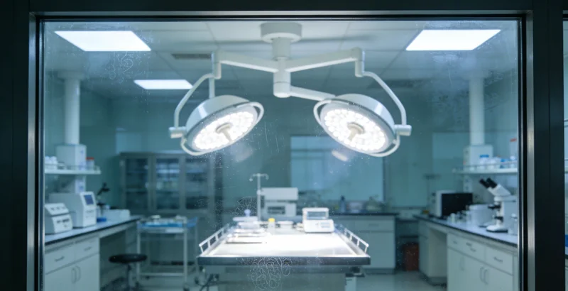 万核基因检测中心内部的专业实验