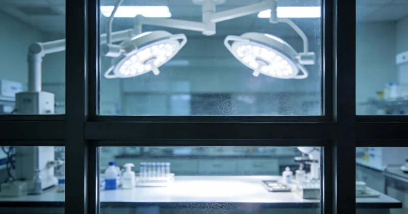 高科技基因检测实验室内部,技术