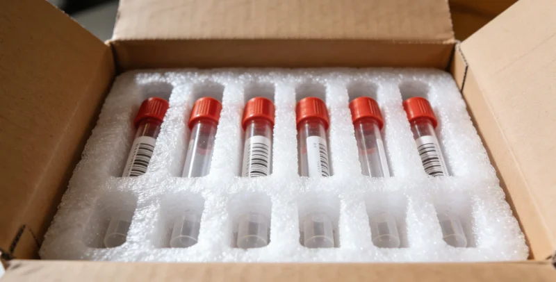 检测报告隐私保护流程图示