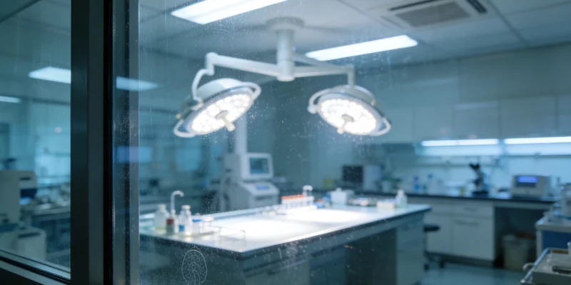 在明亮的咨询室内,专业人士正在为平凉市民详细解读基因检测报告