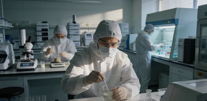 泸州现代化基因检测实验室内景,