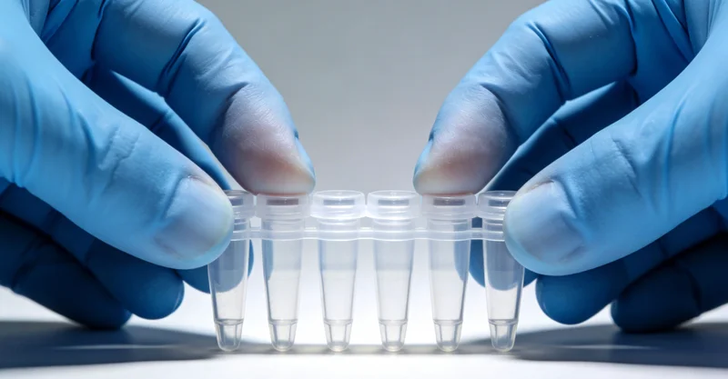 医生正在为患者讲解脑膜瘤基因检测报告