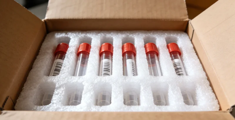 女性在私密、安心的环境中查看清