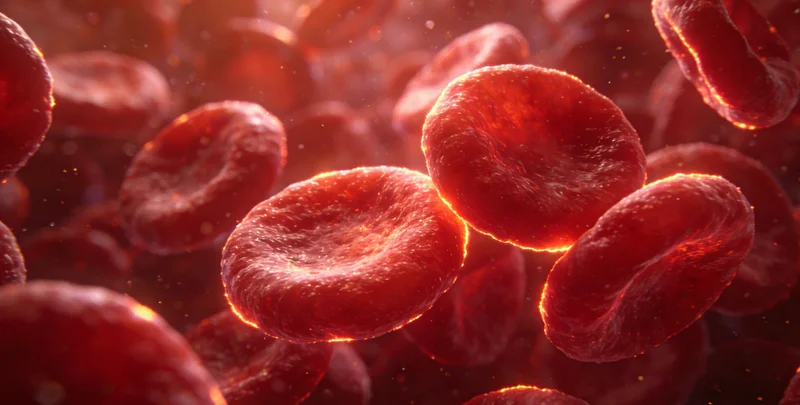 专业人员正在进行血液样本采集