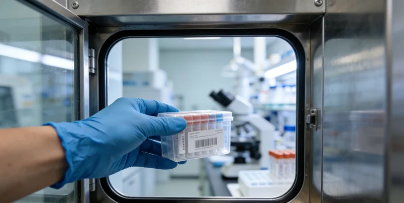 医生在办公室内结合CT影像与基