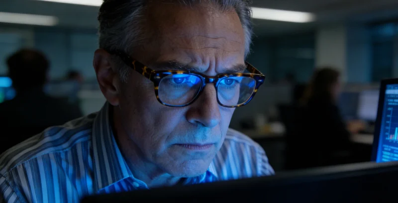 在社区诊所内，家人与医生一起查