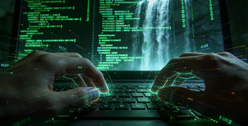 先进的基因测序仪器在工作,展示