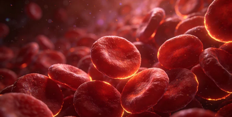 医生正在向患者家属展示并解读一