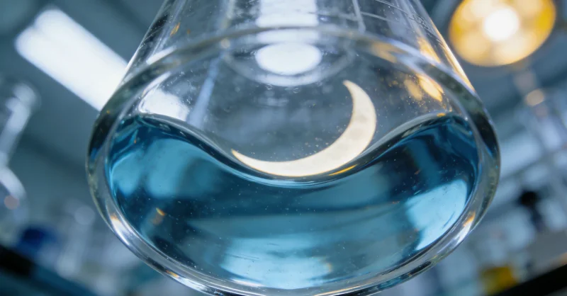 一位林业工作者在树林中工作的场