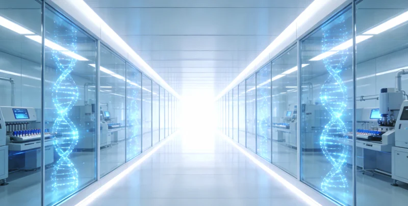 医生正在向咨询者清晰解读基因检