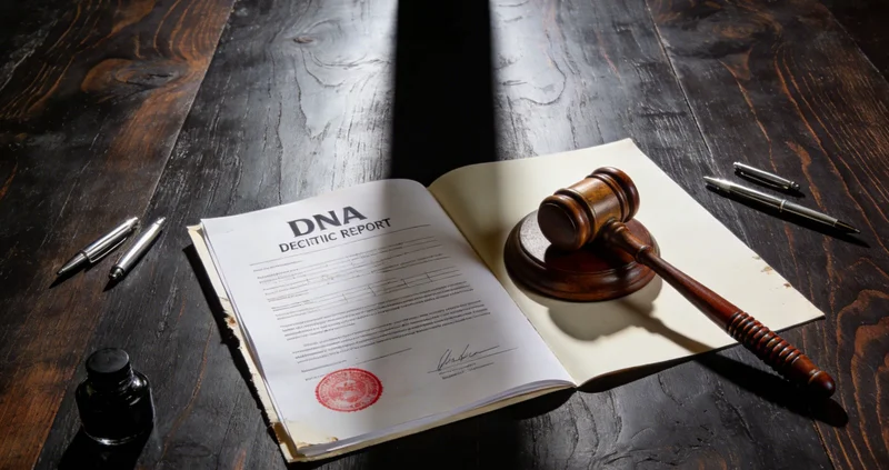 专业医生正在为患者详细解读基因