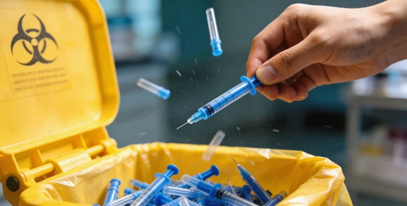 实验室进行基因检测的操作场景