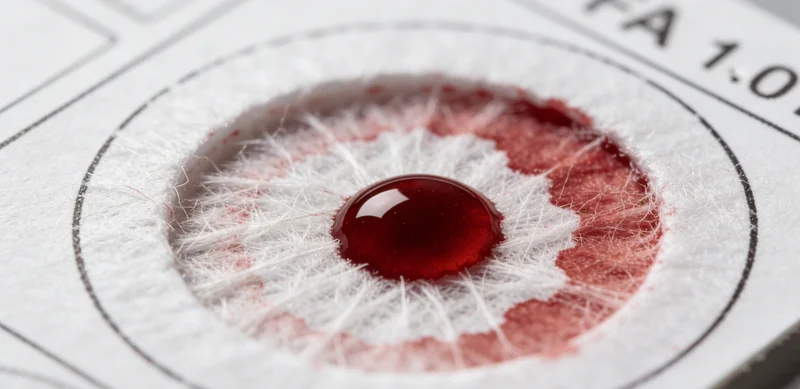 护士正在从患者手臂上采集血液样