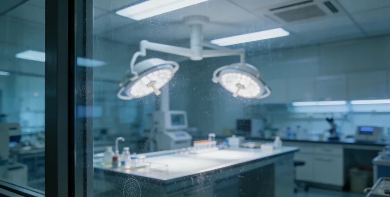 专业人士在电脑前解读复杂的基因检测数据报告