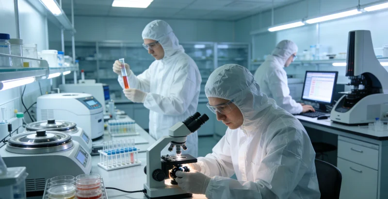 一份清晰的基因检测报告特写,突